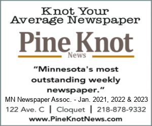 Knot Your Average Newspaper - Pine Knot News - Minnesota's most outstanding weekly newspaper. 2021, 2022 & 2023